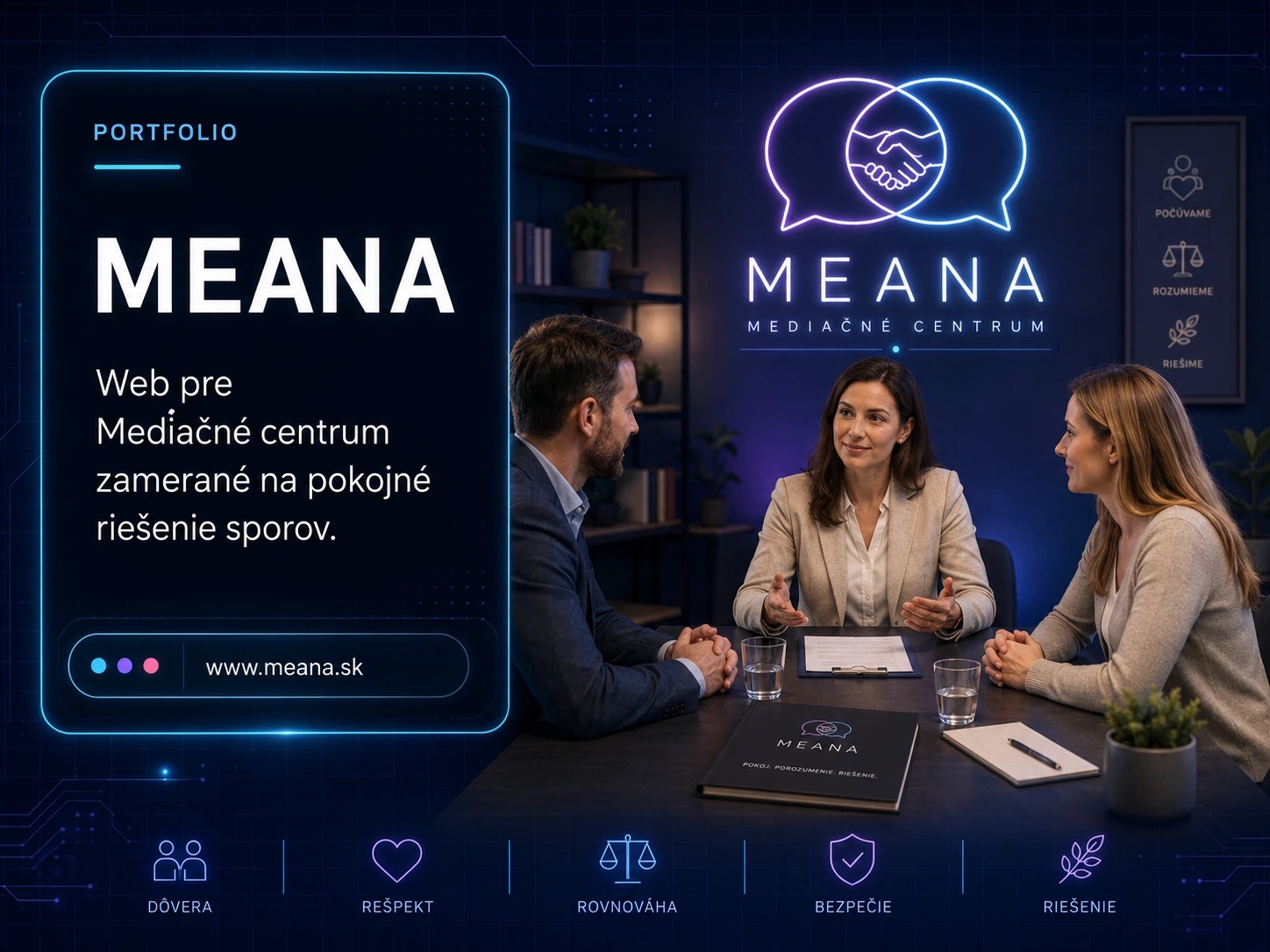 Náhľad projektu Meana