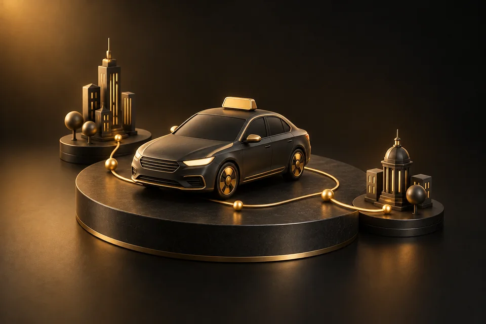 Ilustracja projektu OKAY TAXI