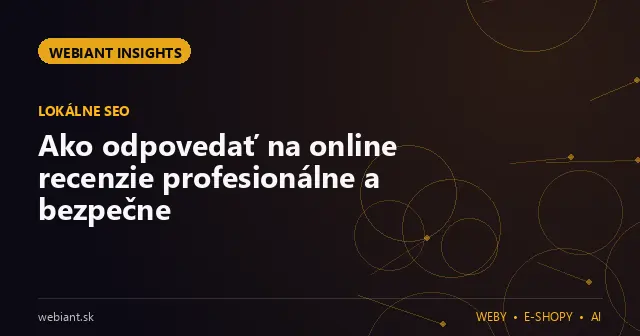 Ako odpovedať na online recenzie profesionálne a bezpečne