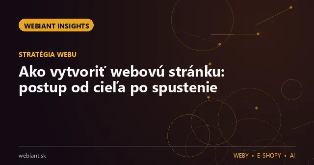 Ako vytvoriť webovú stránku: postup od cieľa po spustenie